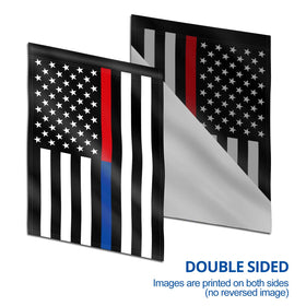 Anley 18x12.5 inch flag with 1 inch sleeve fits standard poles.