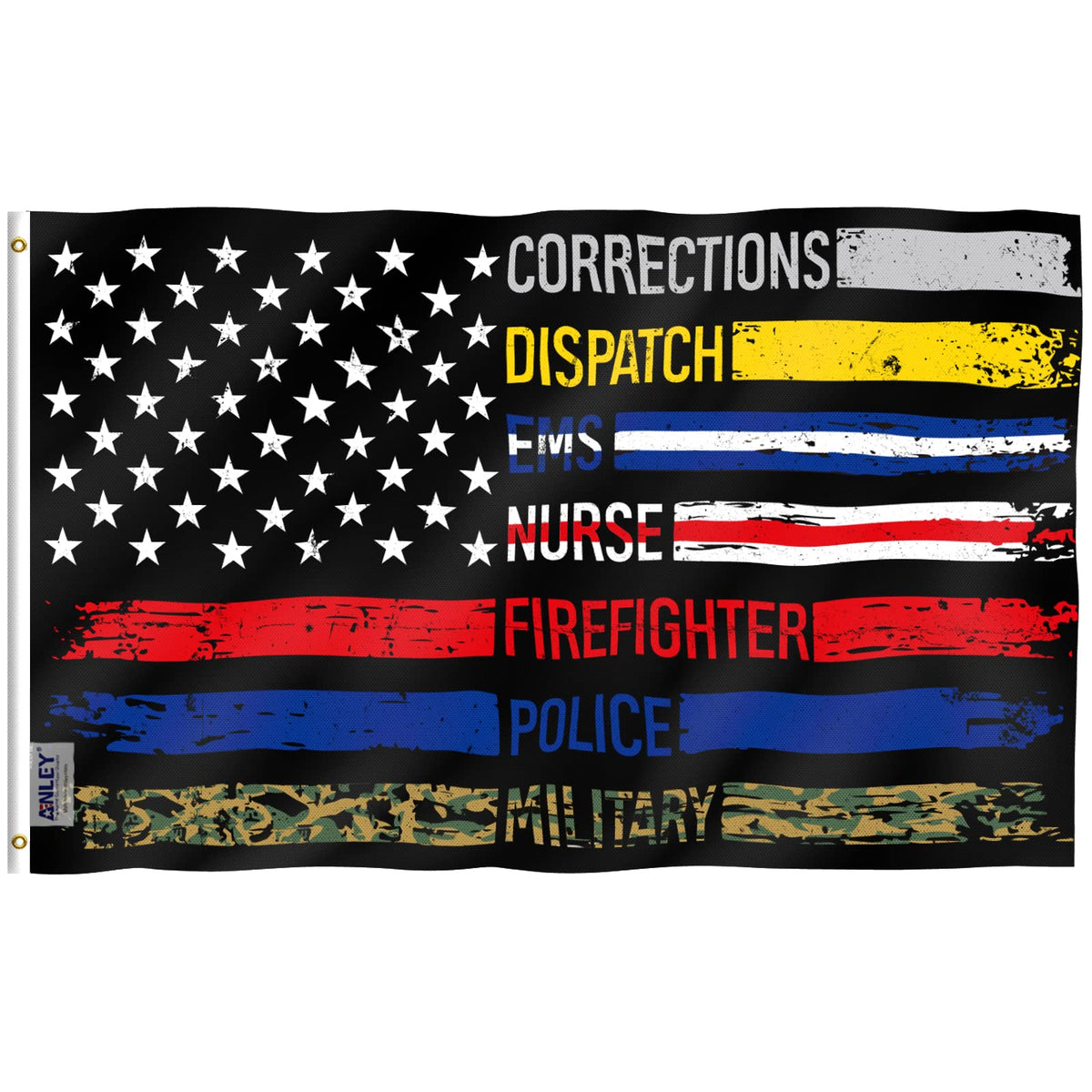 Anley Fly Breeze 3x5 flag with bright, vivid color for outdoor visibility.