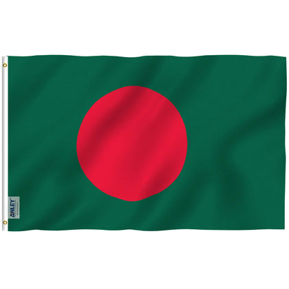 Anley Fly Breeze 3x5 Bangladesh flag with vivid print for outdoor display