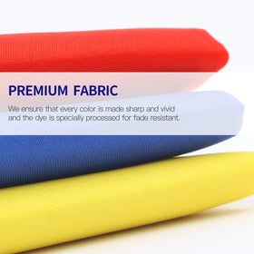 Anley Fly Breeze polyester flag offers smooth fabric for outdoor visibility.