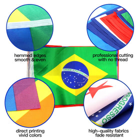 Anley Mexico flag banner for party decor and ceremonies.