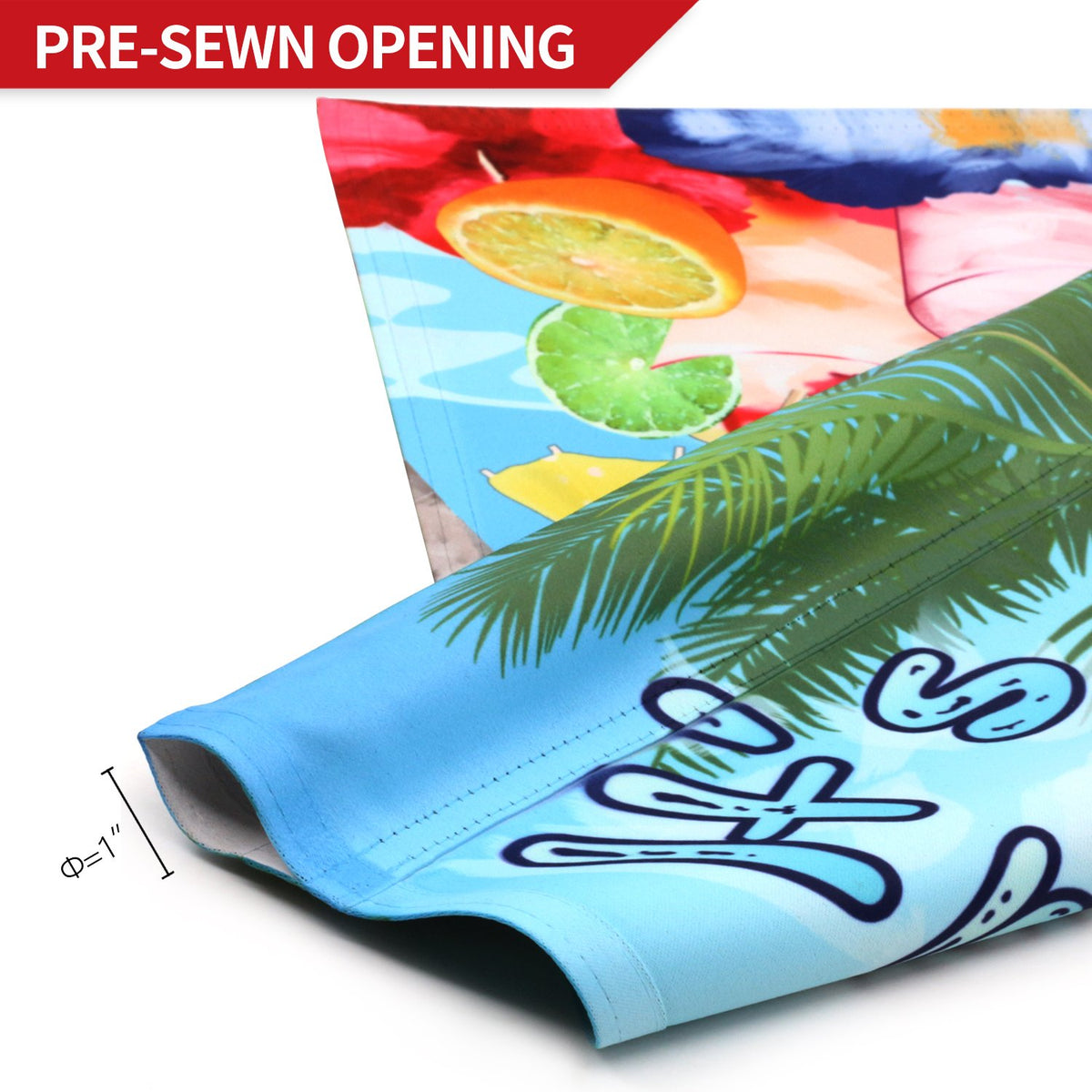 Anley outdoor garden flag durable design supports seasonal displays.