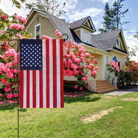 Weather-resistant Anley polyester flag ready for all seasons