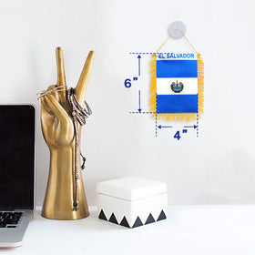 Anley window flag decor suitable for home or car.
