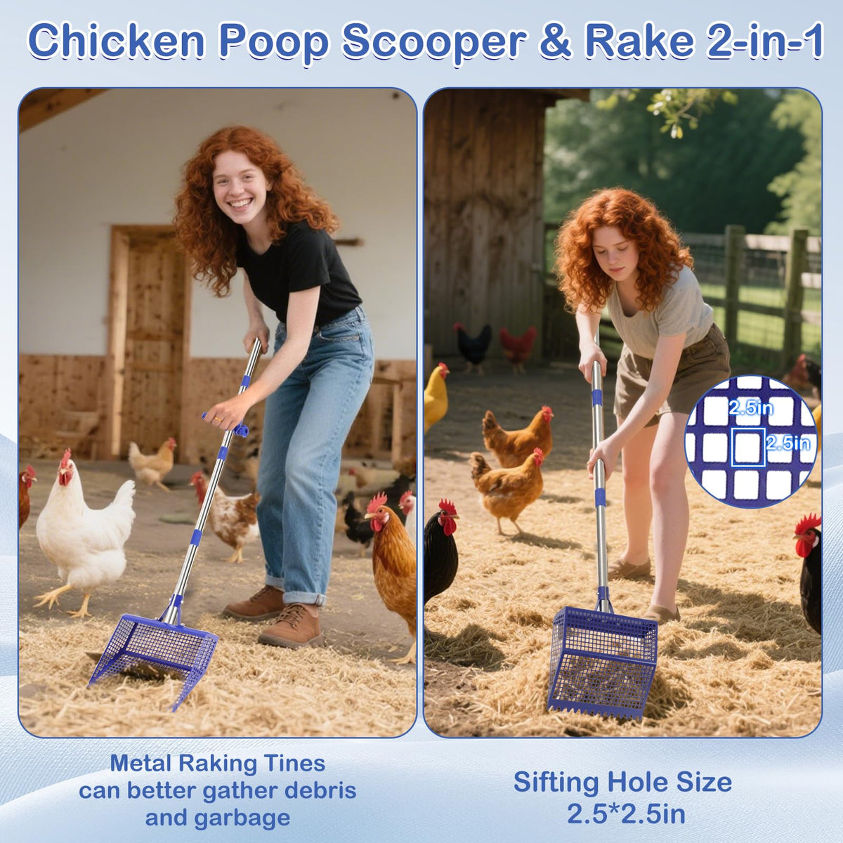 ANNDING Outdoor cleaning companion for yards, kennels, and patios.