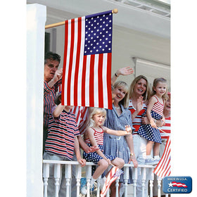 Annin Flagmakers made in USA in Virginia and Ohio.