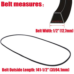 Annolai 119-8820 deck belt for 50-inch decks fits Toro mowers securely.