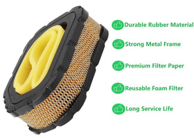 Annolai dual fuel filters safeguarding fuel lines during mowing