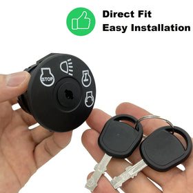 Annolai Gy20074 ignition switch with keys for quick start on any mower.