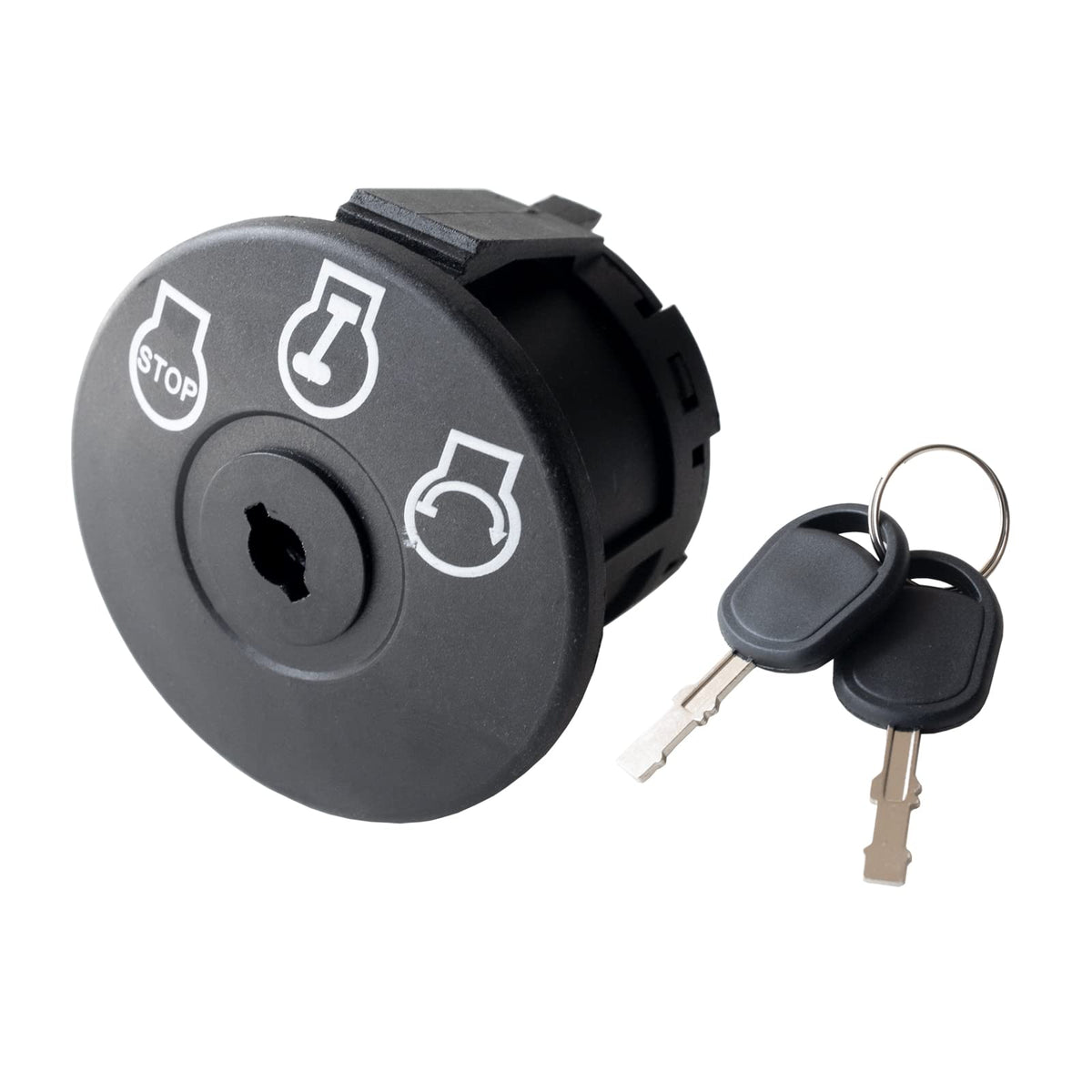 Annolai ignition switch with key and 5 terminals for reliable lawn tractor starts.