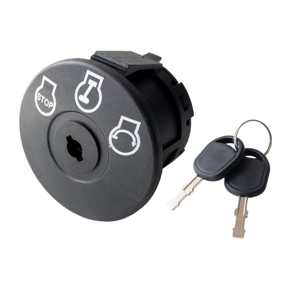 Annolai ignition switch with key and 5 terminals for reliable lawn tractor starts.