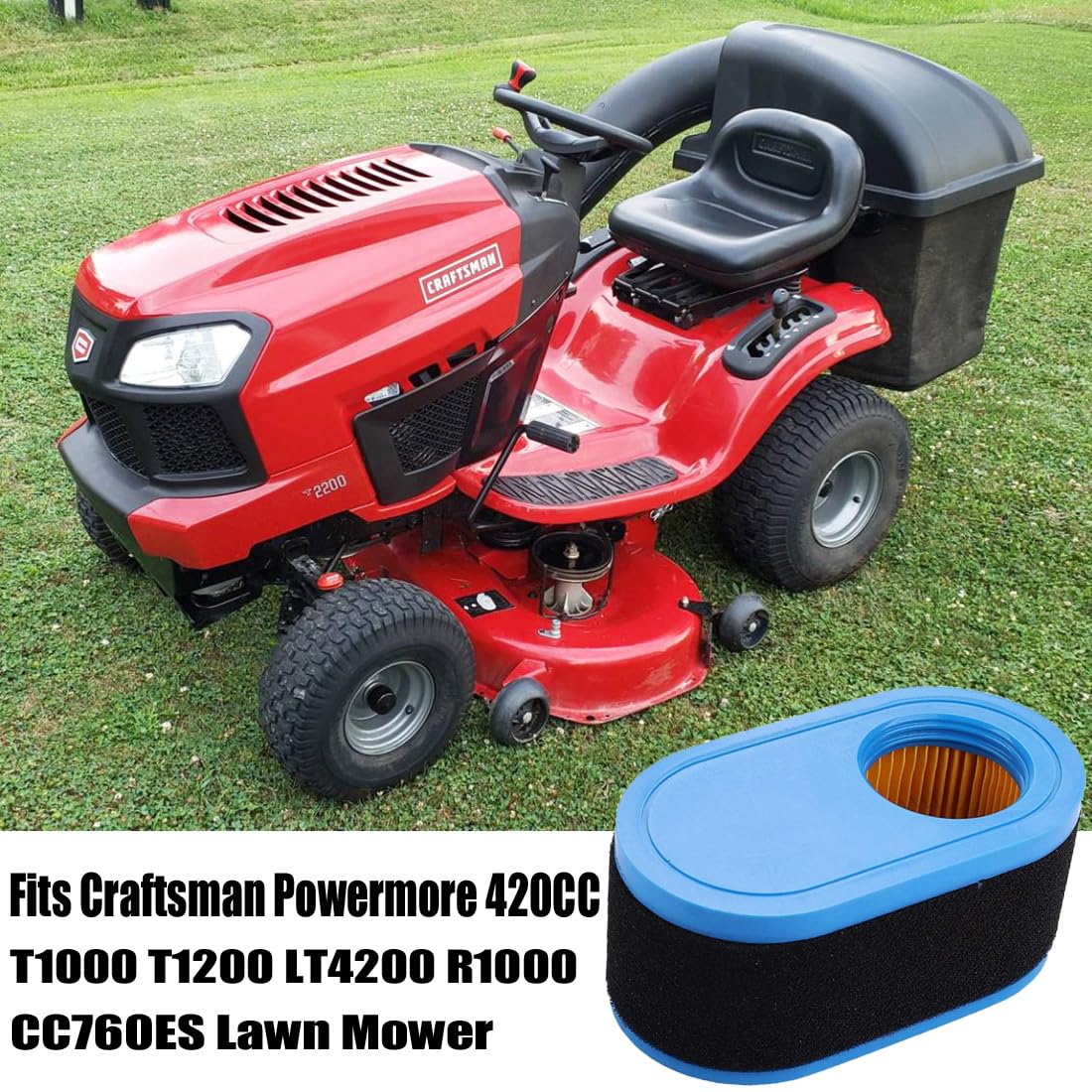 Annolai LT4200 pre-filter traps debris to protect the engine.
