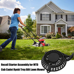 Annolai recoil starter pulley: sturdy pulley for smooth rope return and easier pull starts.