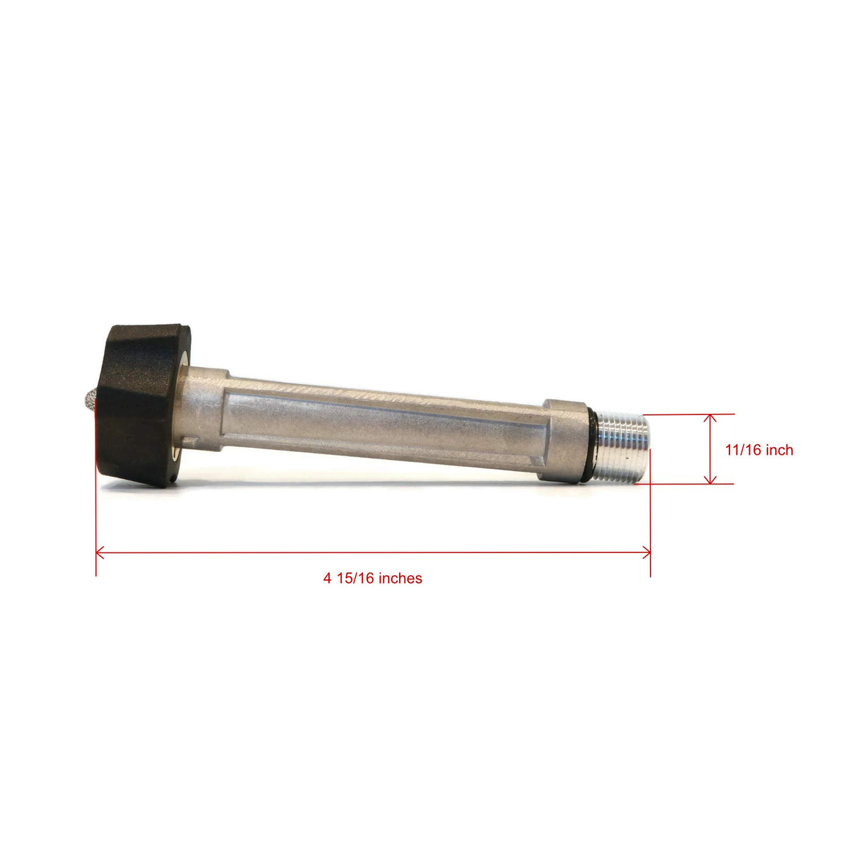 Annovi Reverberi 201496GS inlet tube assembly enabling garden hose connection for pressure washer