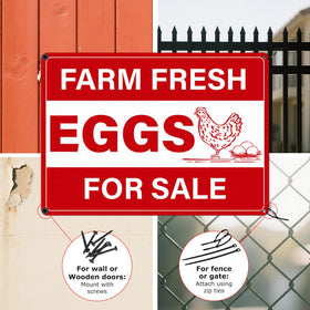 Anobell aluminum weatherproof sign resists rust for outdoor use