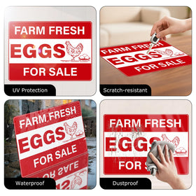Anobell farm market display sign helps attract customers at markets