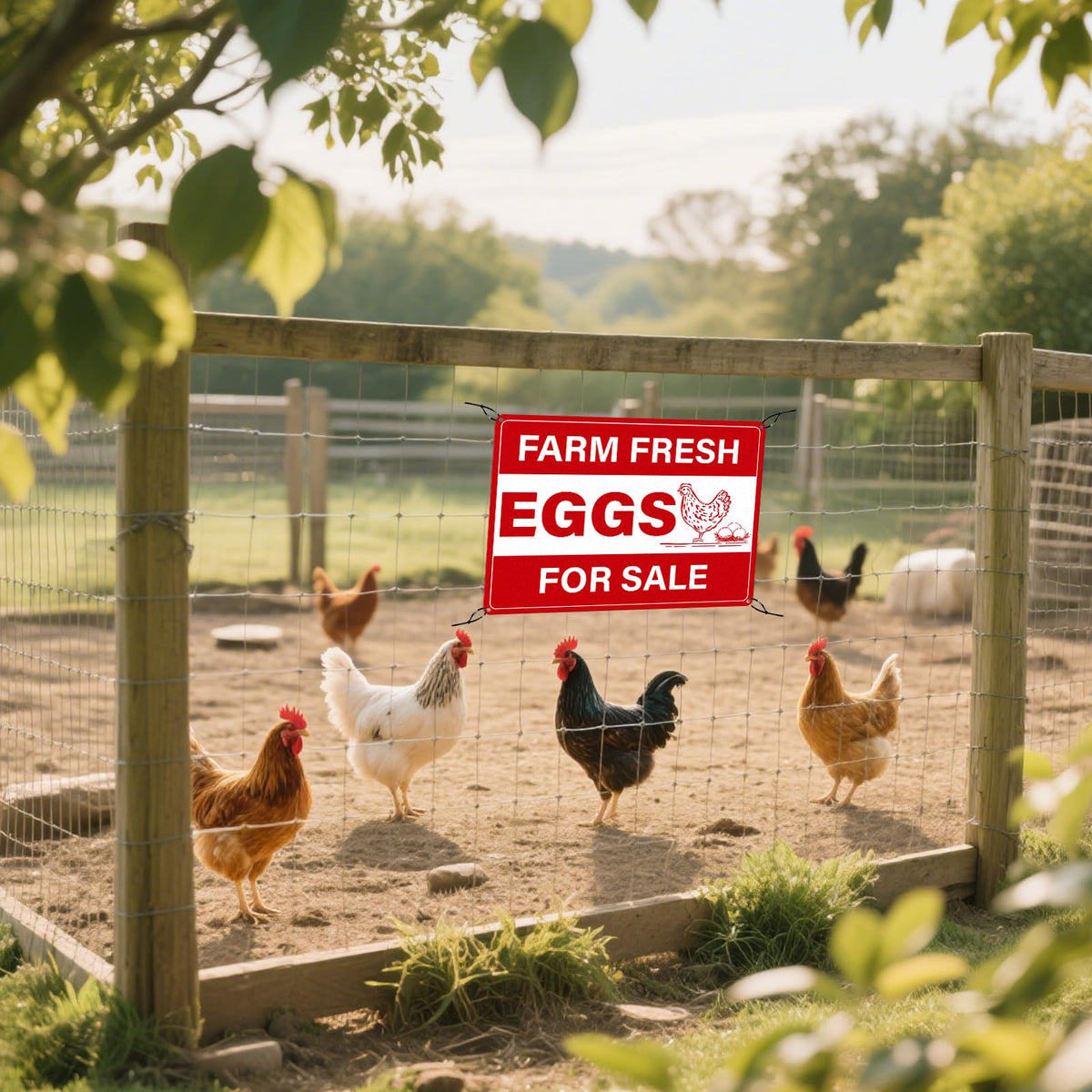 Anobell durable outdoor sign withstands sun and rain with UV print