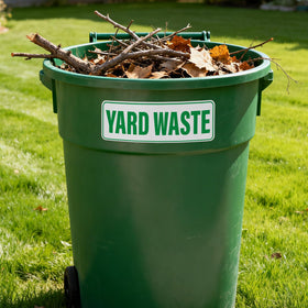 Anobell yard waste sticker multi-pack for several bins or replacements.