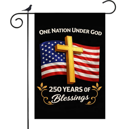 ANOER 250th America flag double-sided design, ideal for outdoor display.