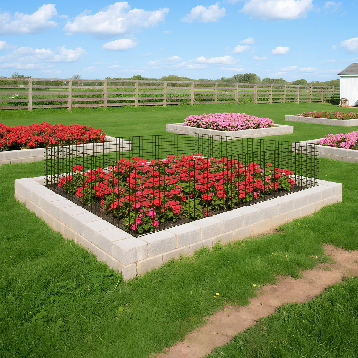Anothera protection kit supports garden beds and containers