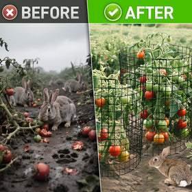 Anothera anti-rust coated cages endure weather for seasons