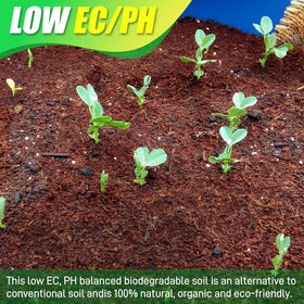 Anothera Coco Coir Bricks feature low EC and pH for balanced nutrients