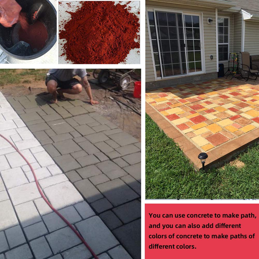 Anothera DIY path mold easy-clean feature enables quick reuse.