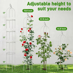 Anothera rustproof steel core with plastic coating protects against corrosion and heat.