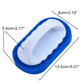 AnotherGifts inner-wall cleaner reaches corners for a deeper spa clean