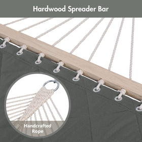 ANOW hammock suited for outdoor and indoor use in garden and patio
