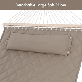 ANOW hammock ready for easy storage after use