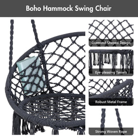 ANOW heavy-duty steel stand provides stable support in all weather