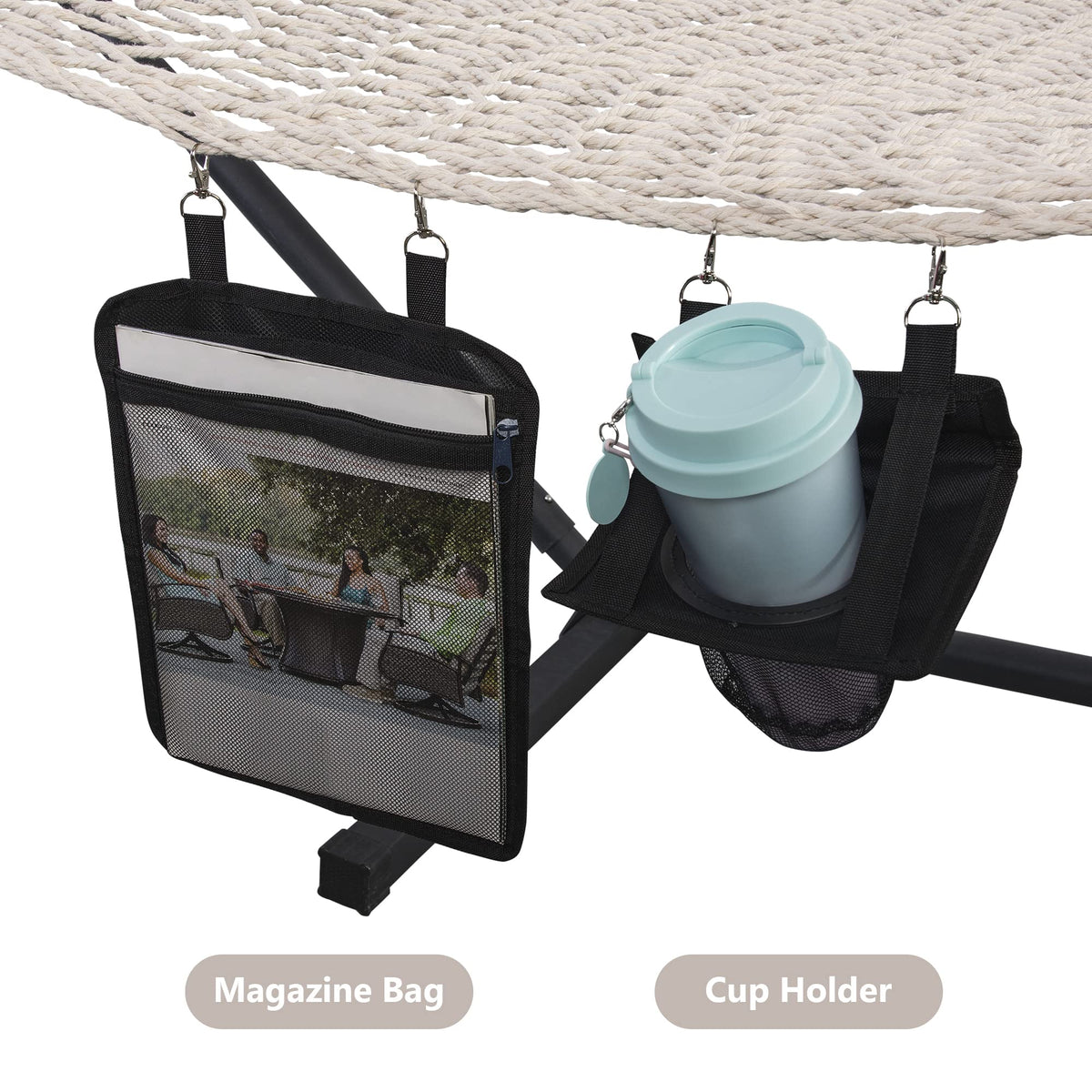 ANOW carrying bag helps you store and transport the hammock with ease.