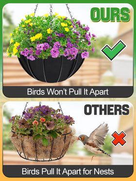 Premium 400GSM non-woven felt adds durability for planters and heavy soil.