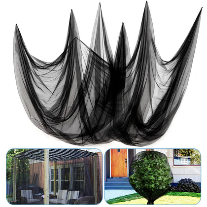 ANPHSIN mosquito net for patio with near-invisible design protects skin and stays airy.