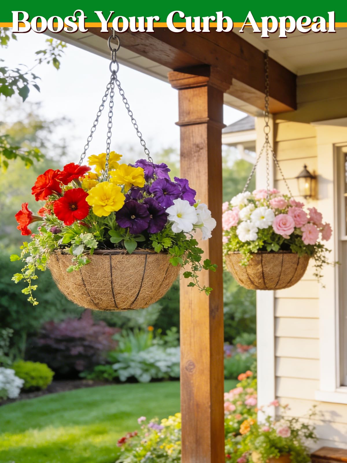 ANPHSIN dense-structure liner emphasizes durability for long-lasting planters