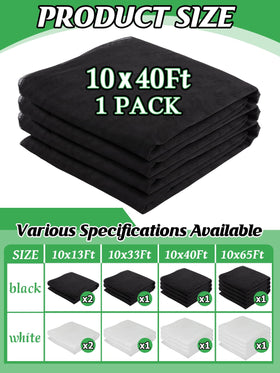 ANPHSIN DIY-friendly black netting suitable for costumes and decorative projects.