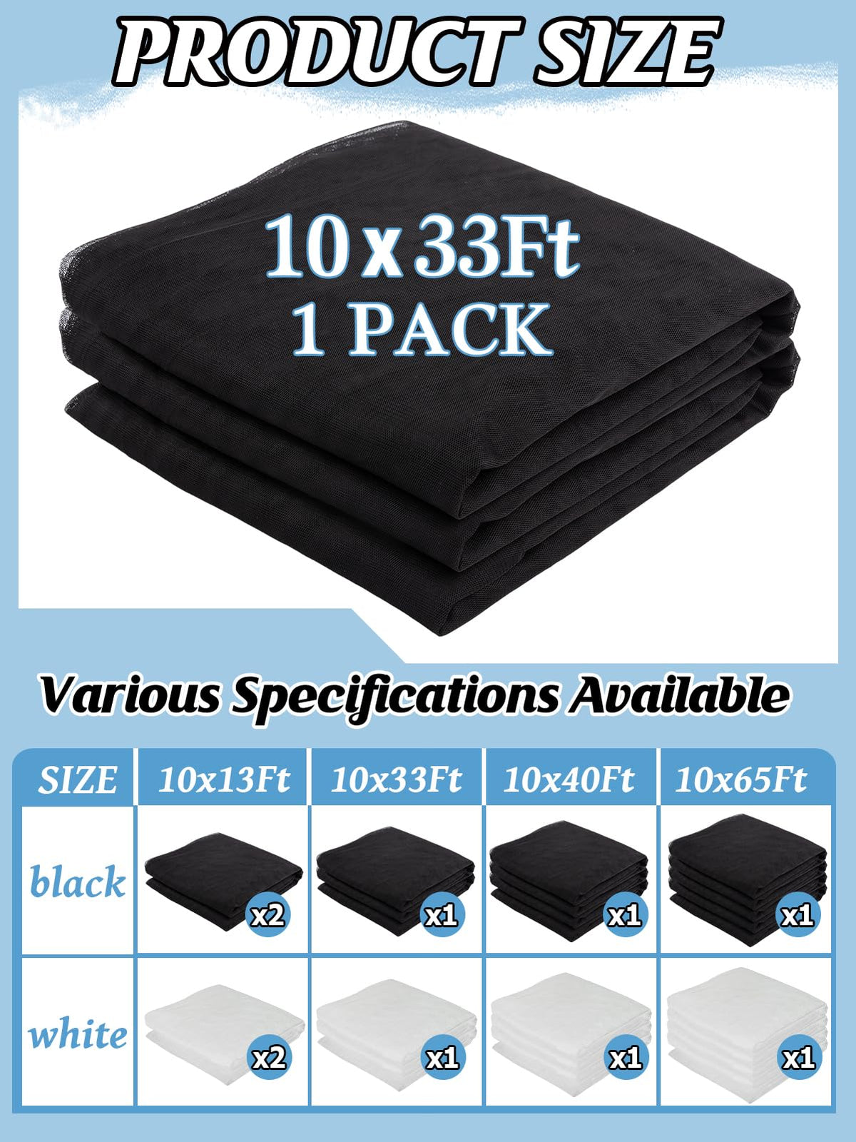 ANPHSIN DIY-friendly netting material suitable for decor, clothing, or events.