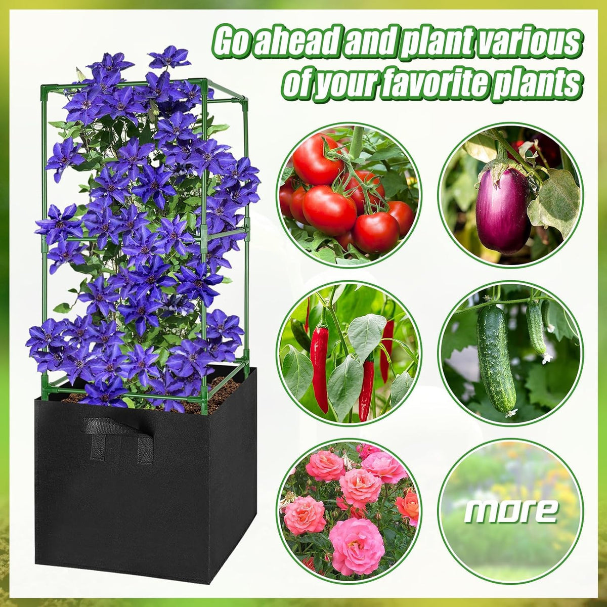 Indoor or outdoor ANPHSIN vertical garden solution for small spaces