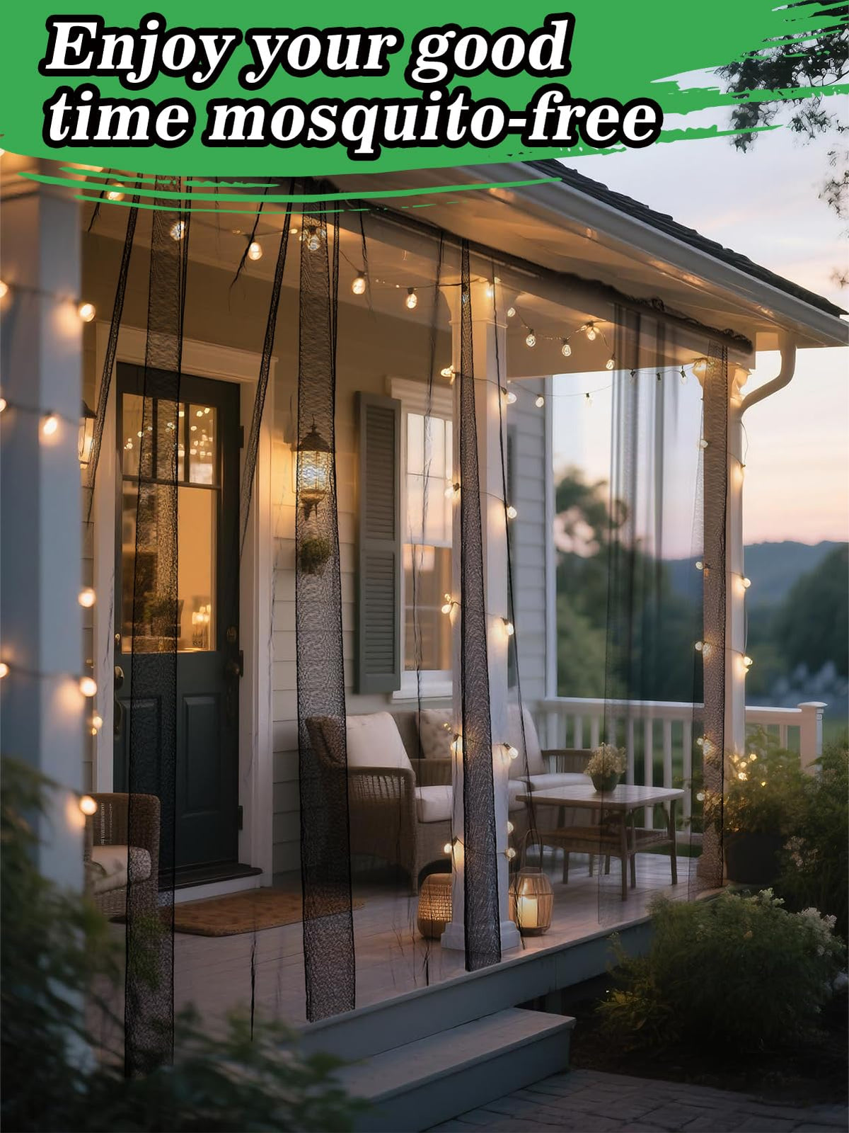 ANPHSIN large 40x10ft netting provides versatile, cut-to-fit patio coverage.