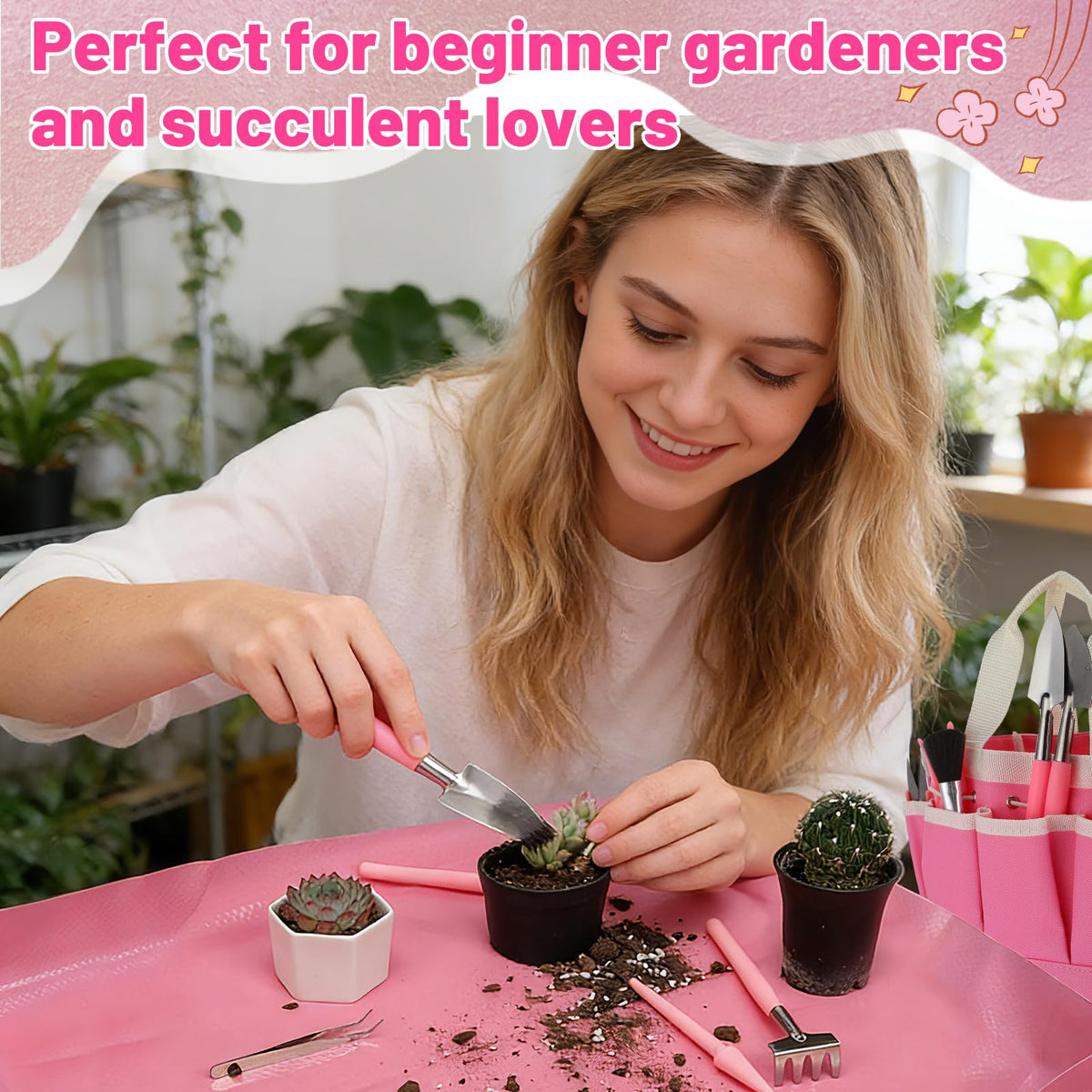 ANPHSIN mini shovel ideal for delicate potting and transplanting