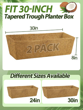 ANPHSIN premium liner enables superior drainage and aeration around plant roots.