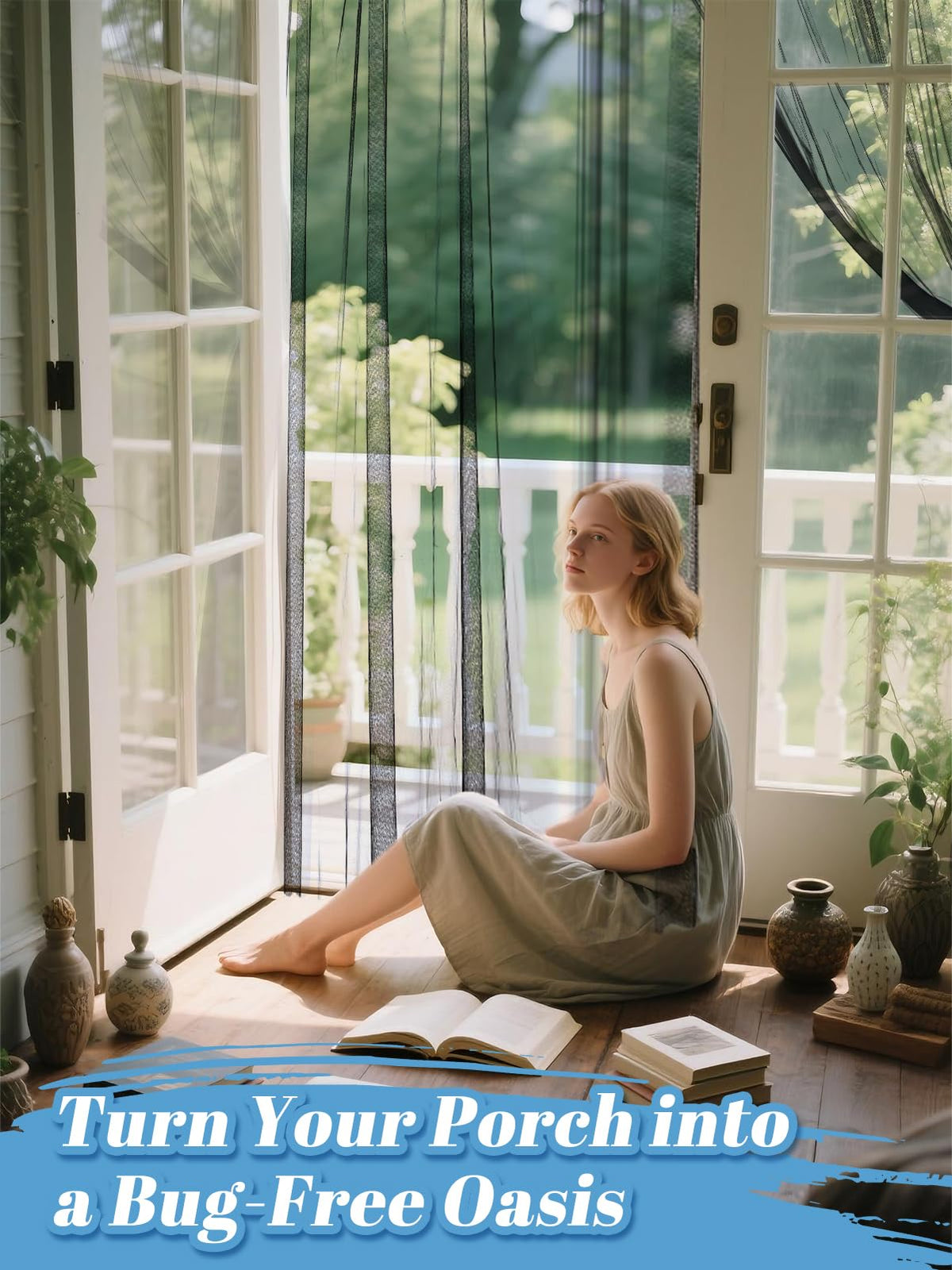 ANPHSIN ultra-fine garden screen protects plants without blocking light or growth.