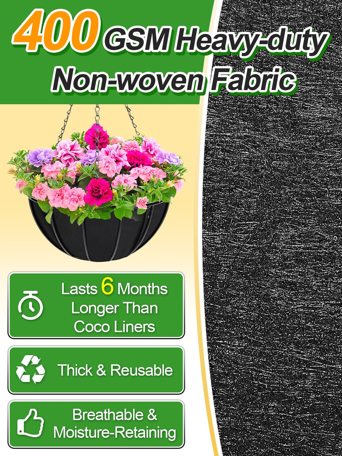 ANPHSIN upgraded snap-fastener creates a precise 12-inch bowl shape.