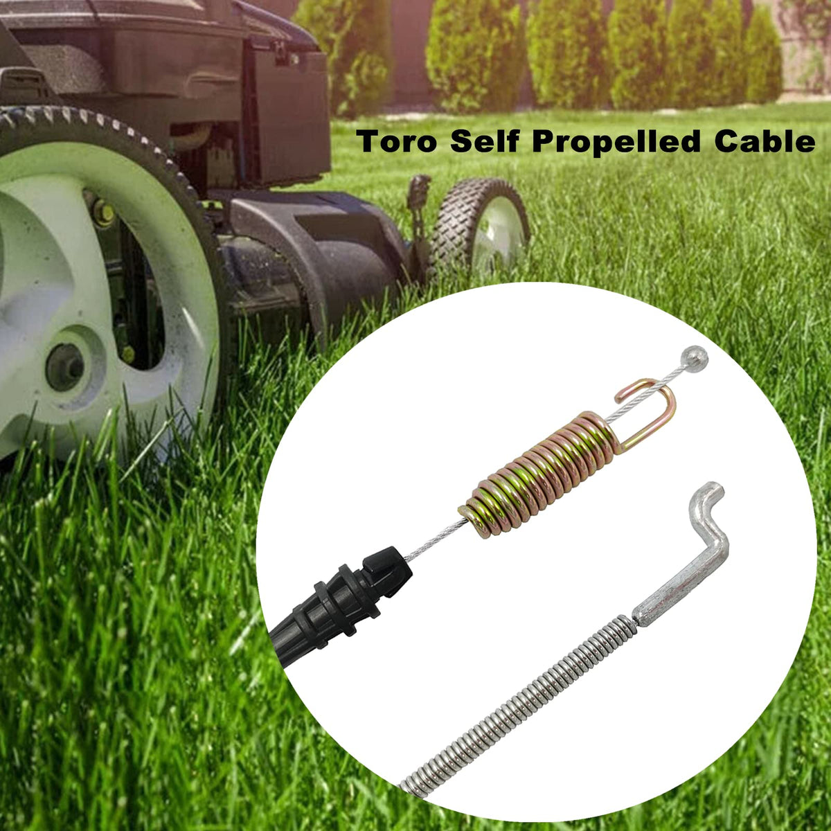 Anpongta 68-inch cable length for Toro Recycler 22-inch mower
