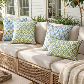 ANRODUO 12x20 cover waterproof cushion cover ideal for poolside lounges.