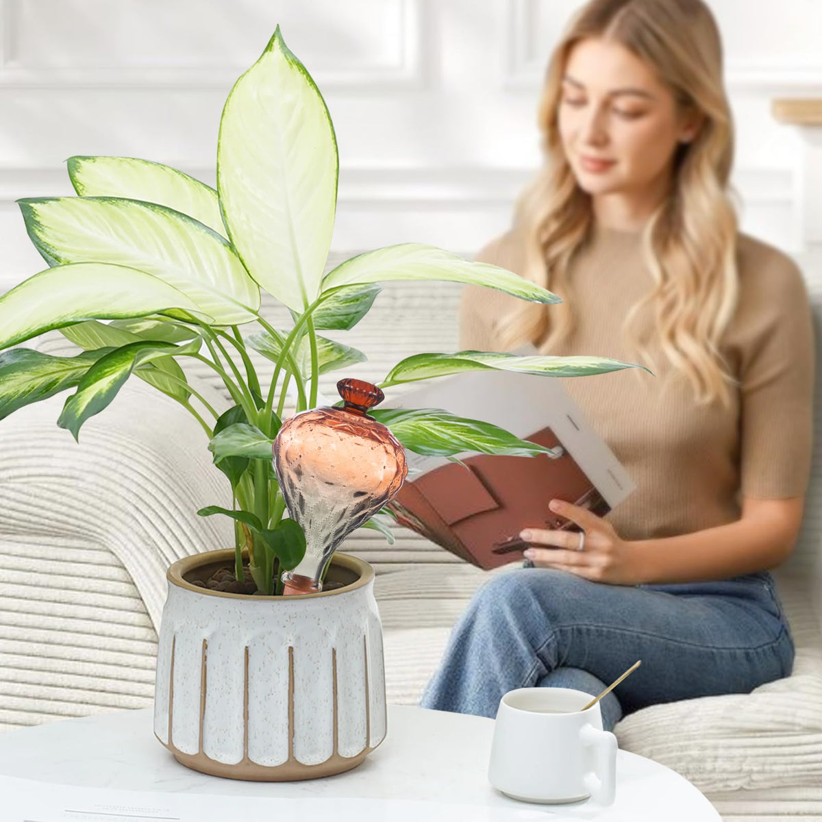 Ansberta durable glass and ceramic construction for long lasting use