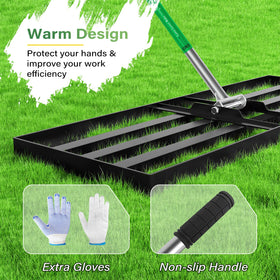 Ansgery three-piece segmented handle offers customizable height.