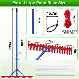 Ansgery 26ft rope aids easy retrieval and control