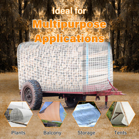 Ansgery wide-application tarp suited for farming, gardening, and construction